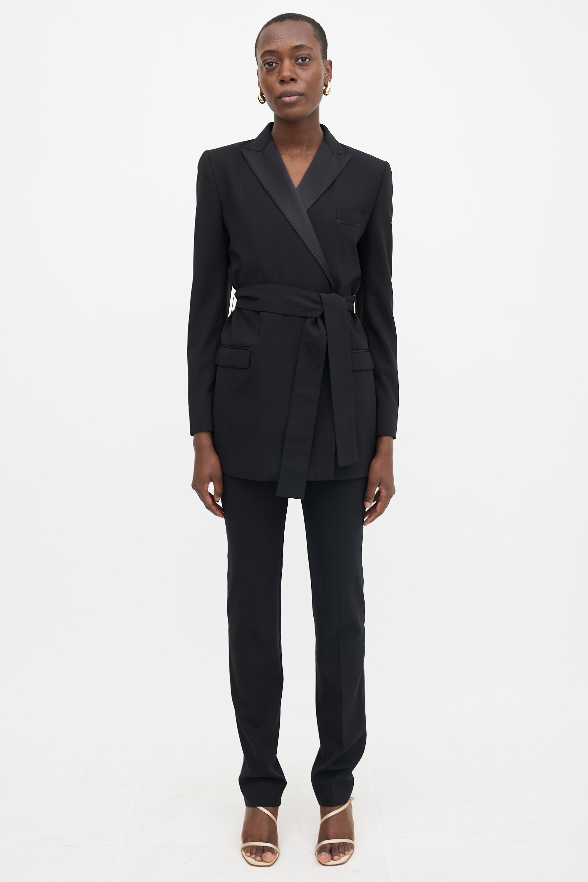 Dolce & Gabbana Silk Peak Lapel Suit