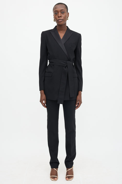 Dolce & Gabbana Silk Peak Lapel Suit