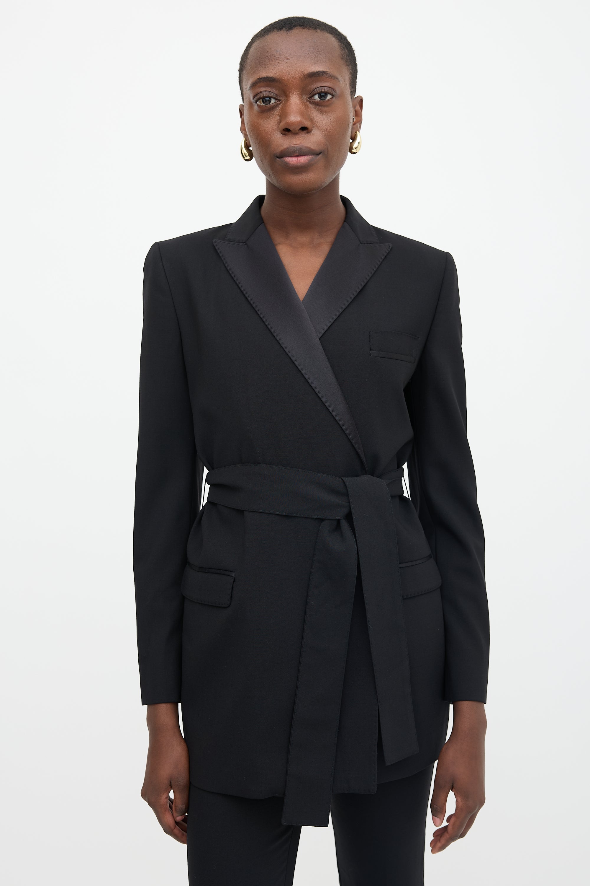 Dolce & Gabbana Silk Peak Lapel Suit