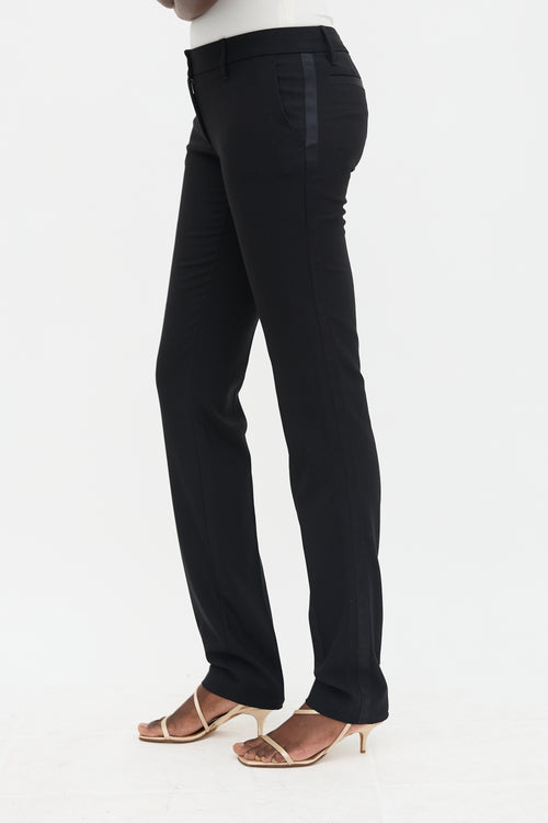 Dolce & Gabbana Silk Peak Lapel Suit