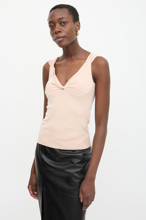 Dolce & Gabbana Twisted Knit Vest