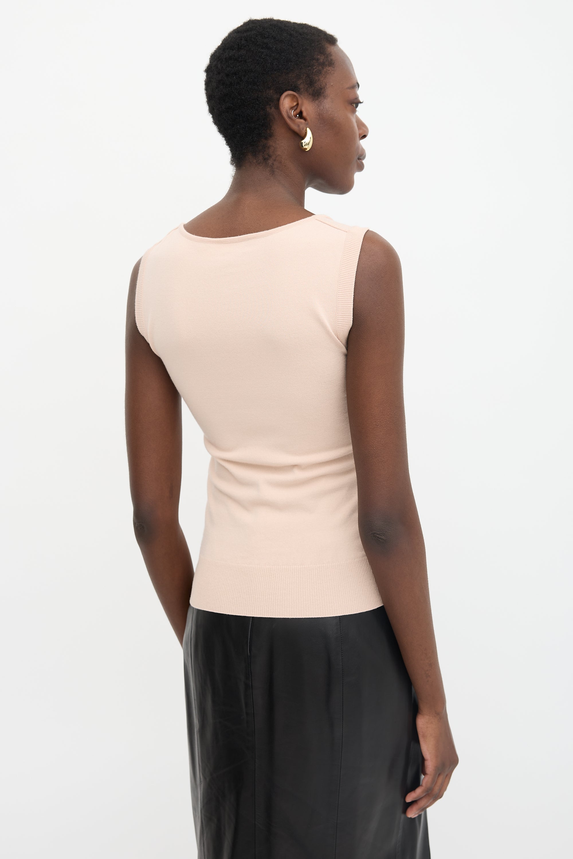 Dolce & Gabbana Twisted Knit Vest