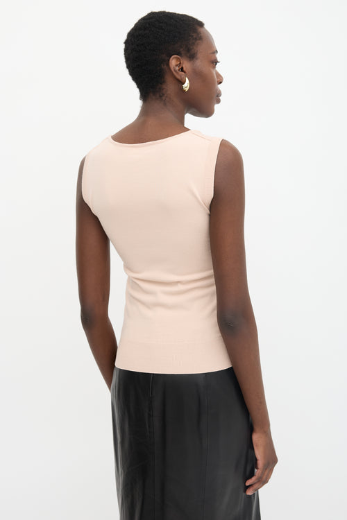 Dolce & Gabbana Twisted Knit Vest