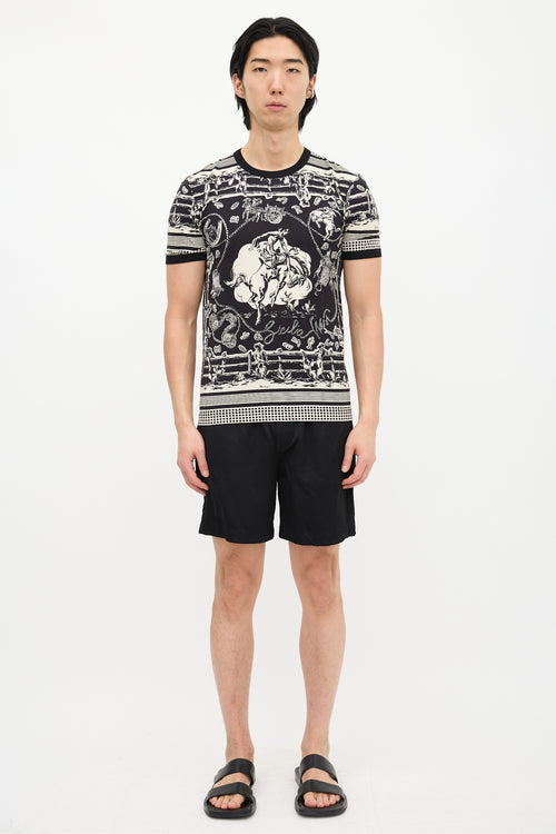 Dolce & Gabbana Western Graphic T-Shirt