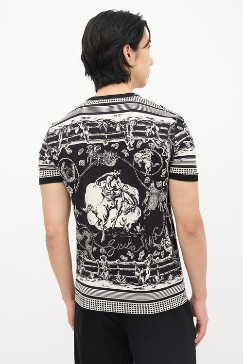 Dolce & Gabbana Western Graphic T-Shirt