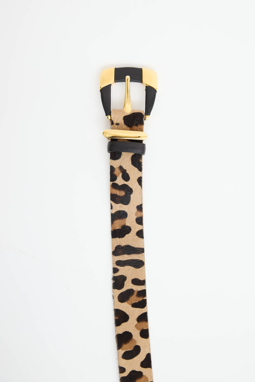 Donna Karan Printed Hair Belt