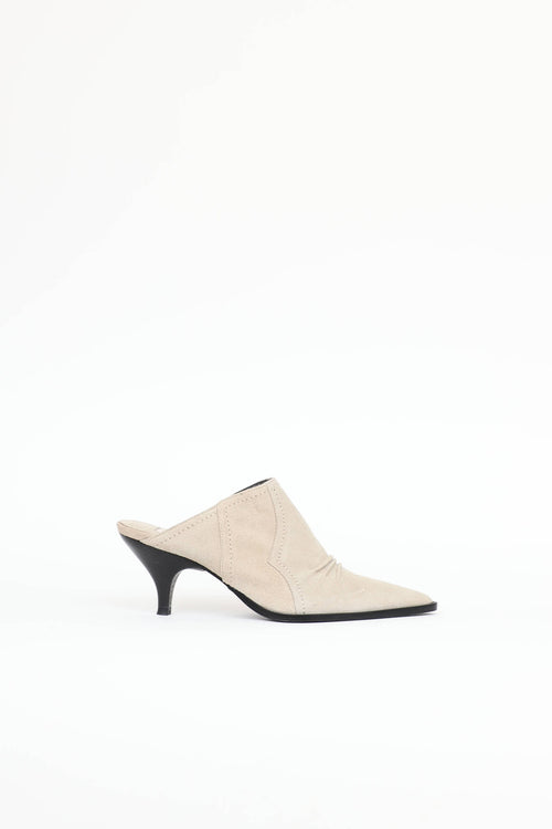 Dorothee Schumacher Suede Western Mule