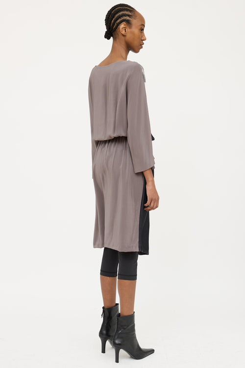 Dries Van Noten Floral Silk Dress