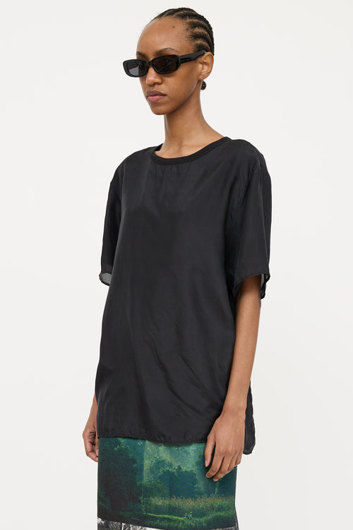 Dries Van Noten Sheer Layered Top