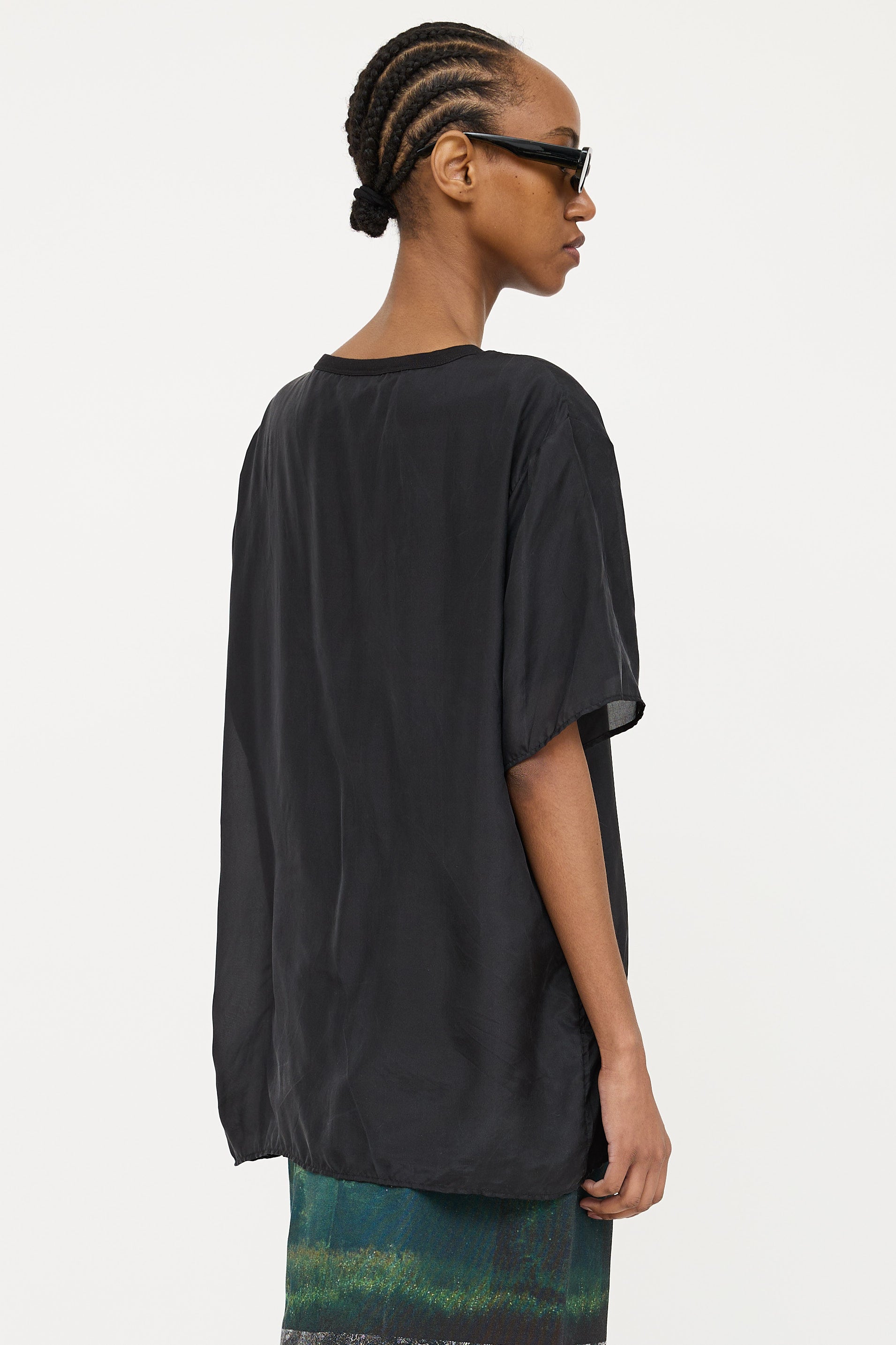 Dries Van Noten Sheer Layered Top