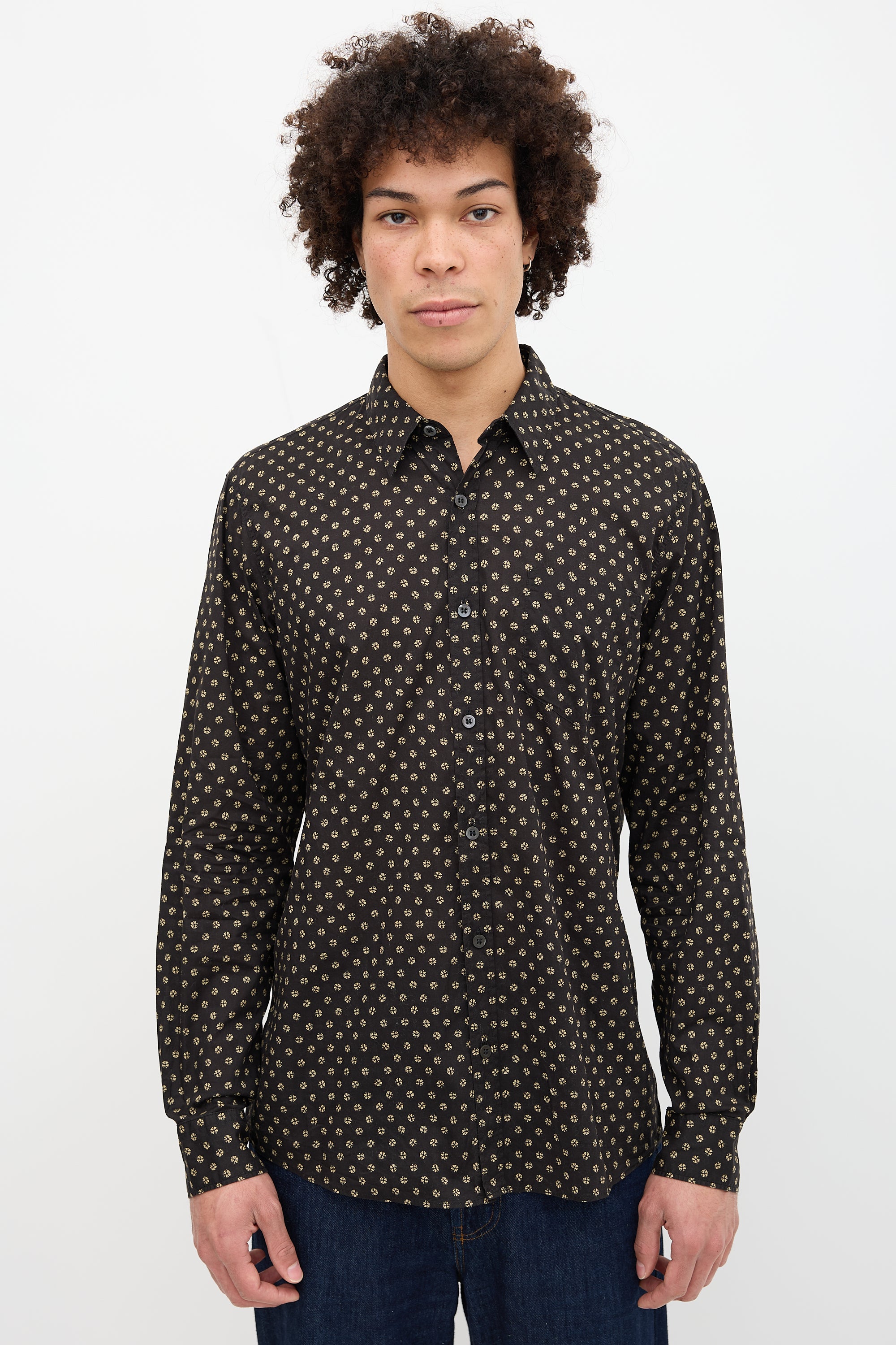 Dries Van Noten Corbin Printed Shirt