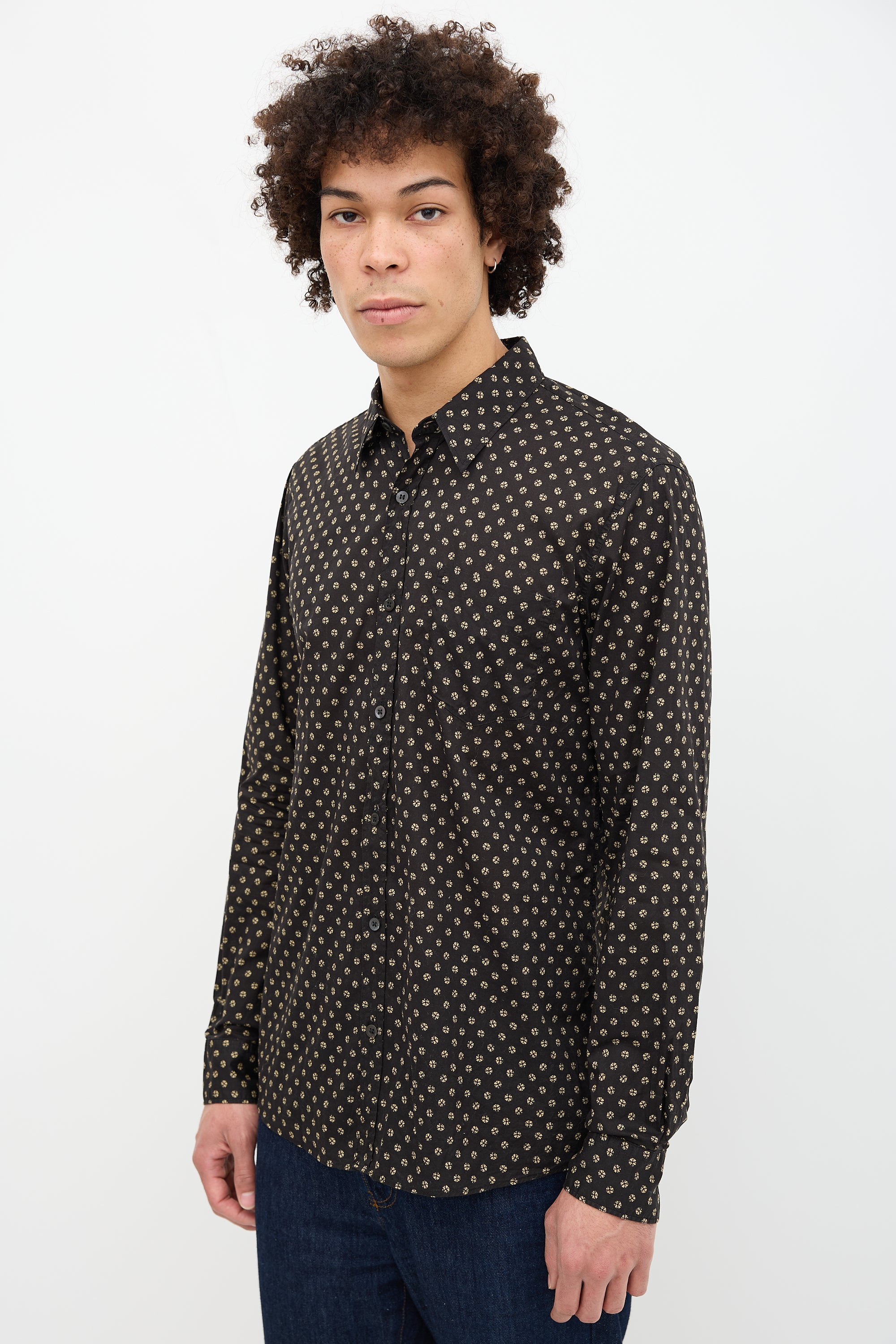Dries Van Noten Corbin Printed Shirt