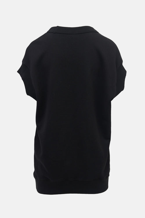 Dries Van Noten Draped Brooch Sweatshirt