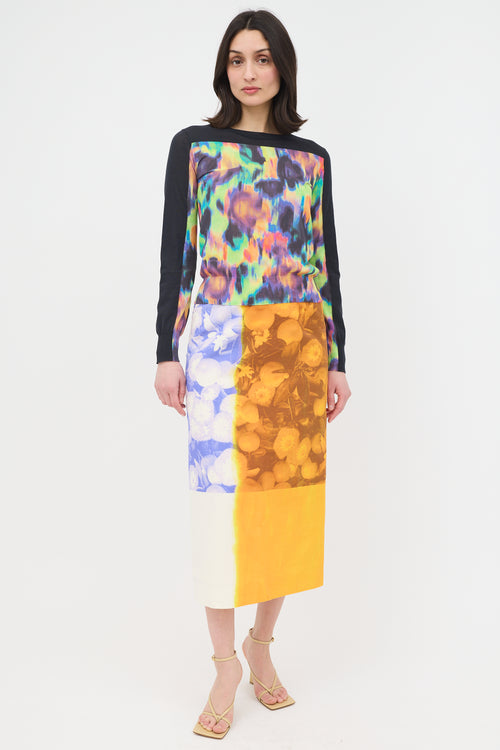 Dries Van Noten Dyed Round Neck Sweater
