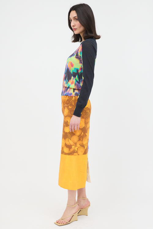 Dries Van Noten Dyed Round Neck Sweater