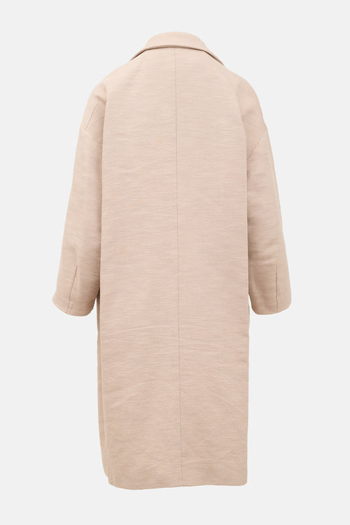 Dries Van Noten Linen Coat