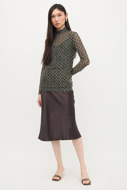 Dries Van Noten Mesh Hoyser Top