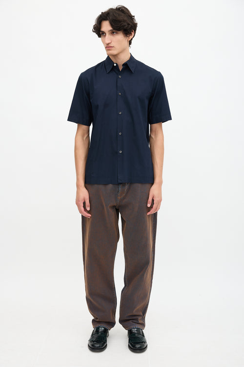Dries Van Noten Point Collar Shirt