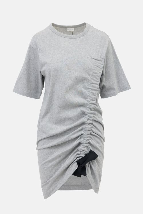 Dries Van Noten Ruched T-Shirt Dress