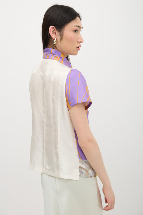 Dries Van Noten Silk Beaded Shirt