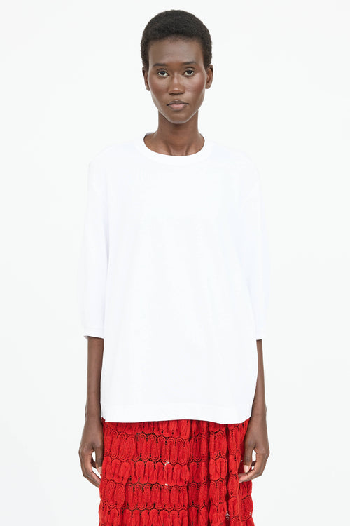 Dries Van Noten Cotton Short Sleeve Top