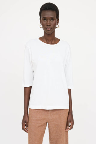 Dries Van NotenHalf Sleeve Cotton Top