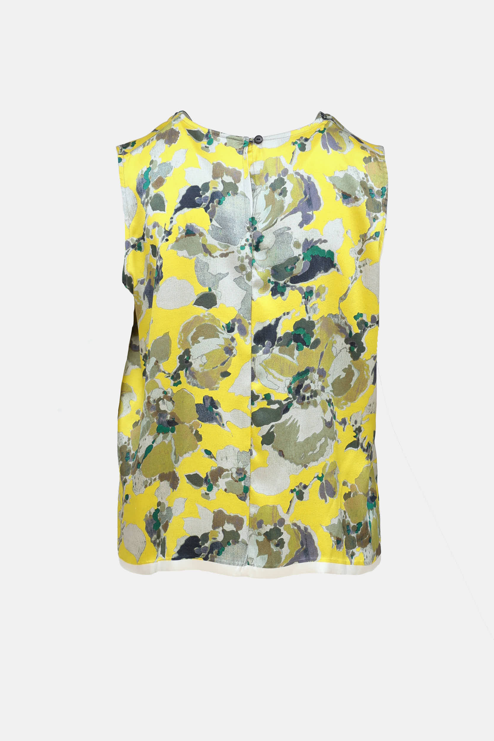 Dries Van Noten Silk Ciel Sleeveless Top