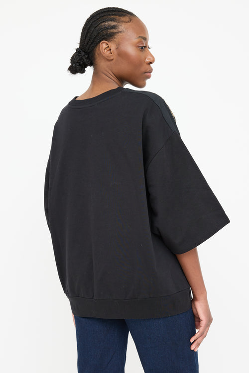 Dries Van Noten Embroidered Panel Top