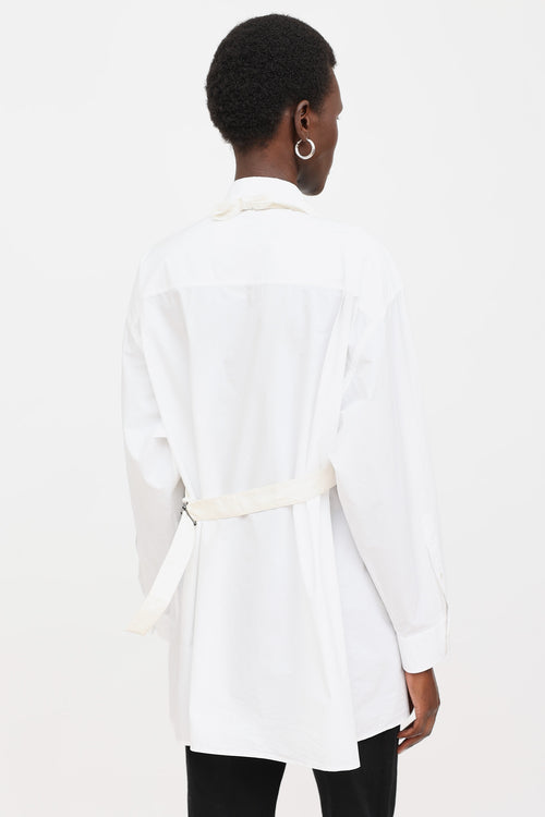 Dries Van Noten Beaded Wrap Top