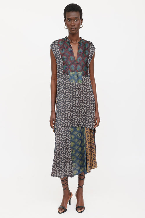 Dries Van Noten Brocade Patterned Top