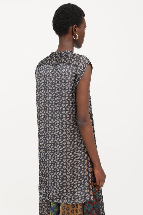 Dries Van Noten Brocade Patterned Top