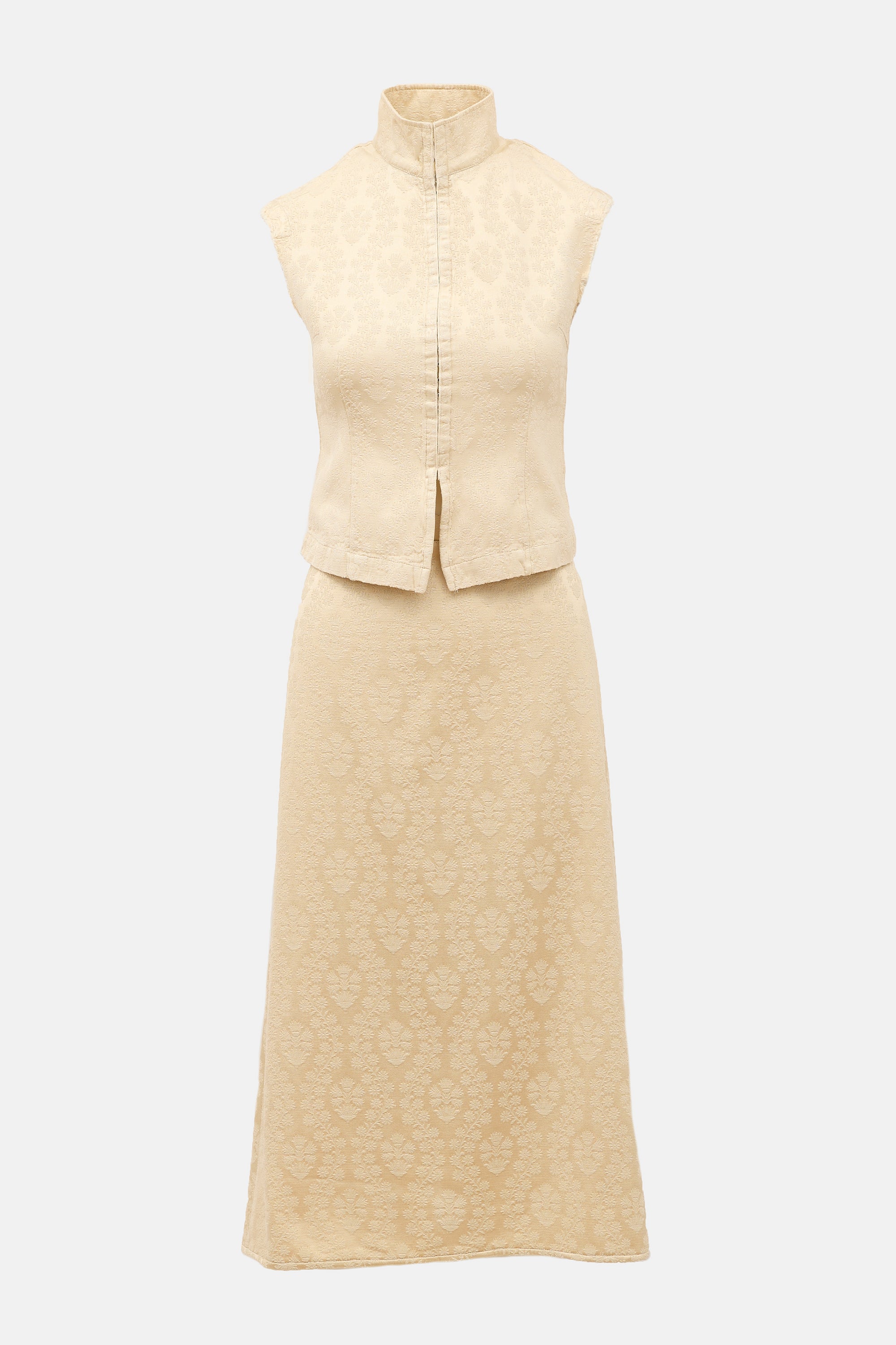 Dries Van Noten 1999 Brocade Co-Ord Set