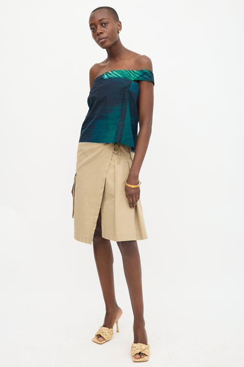 Dries Van Noten Cargo Wrap Skirt