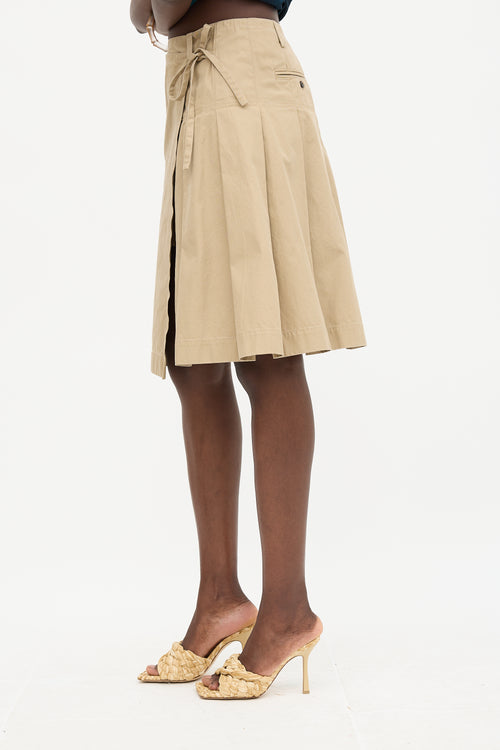 Dries Van Noten Cargo Wrap Skirt