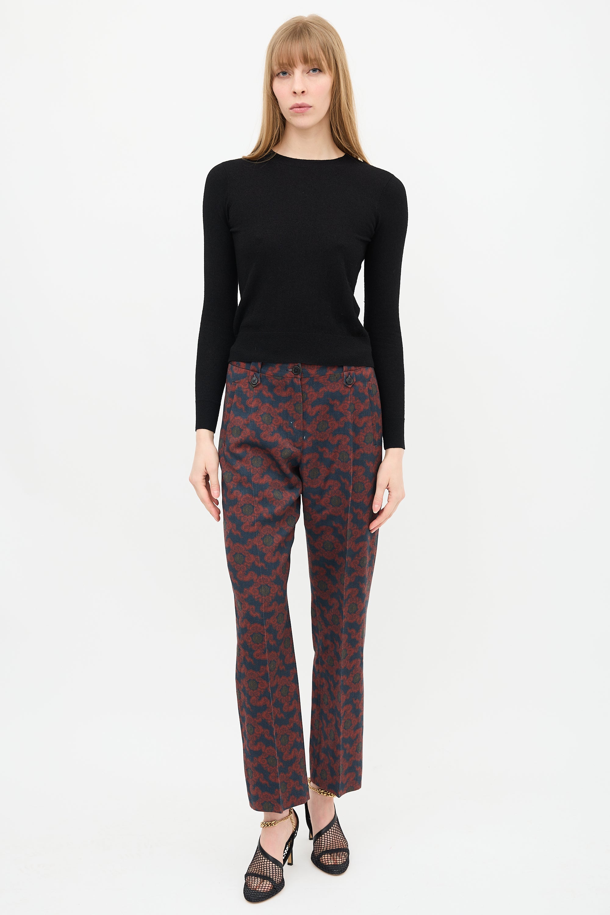Dries Van Noten Crepe Jersey Sweater