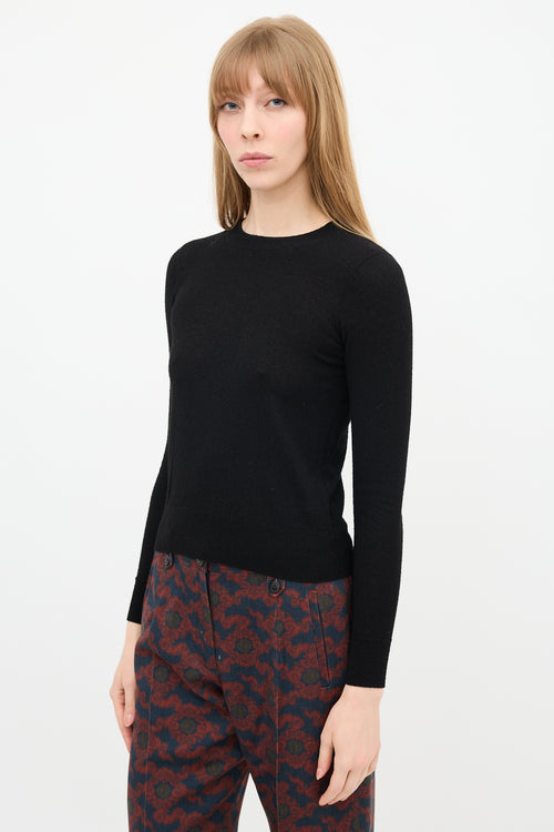 Dries Van Noten Crepe Jersey Sweater