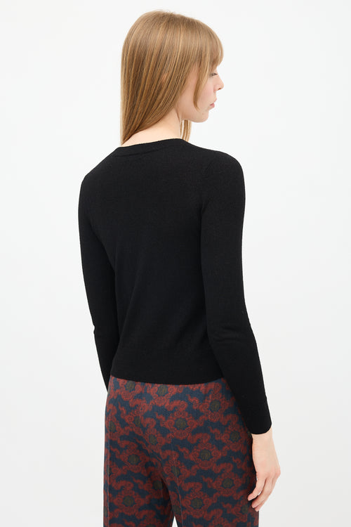 Dries Van Noten Crepe Jersey Sweater