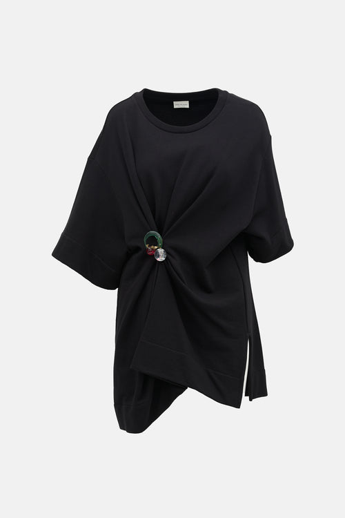 Dries Van Noten Embellished Halka Top