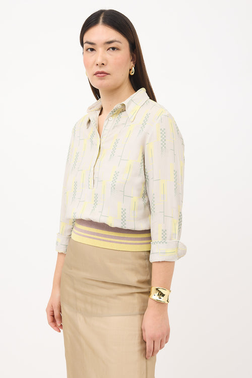 Dries Van Noten Geometric Printed Shirt