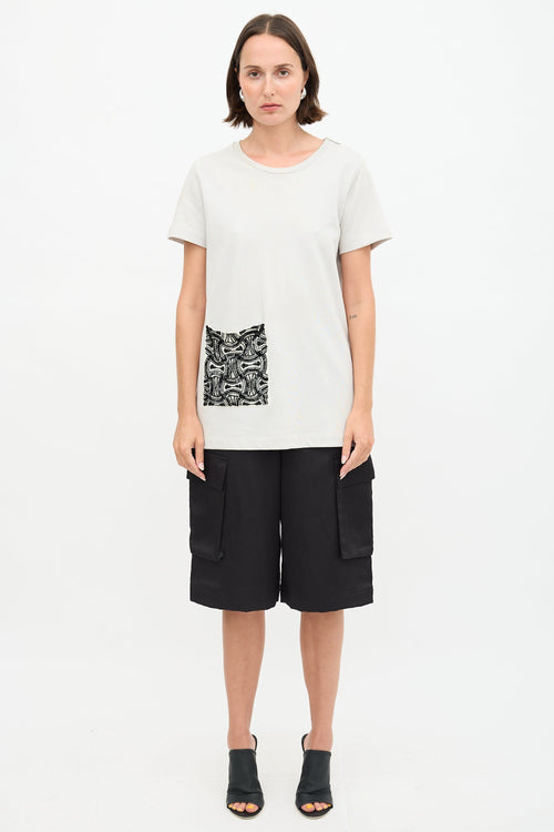 Dries Van Noten Embellished Pocket Top