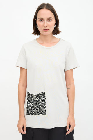 Dries Van Noten Embellished Pocket Top