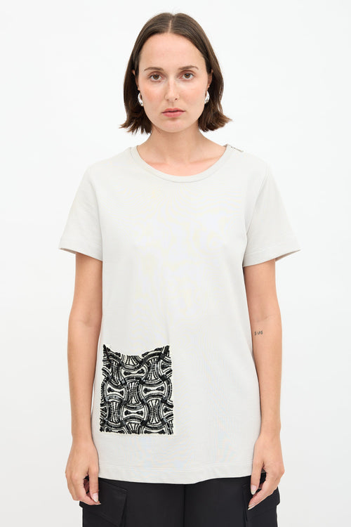 Dries Van Noten Embellished Pocket Top