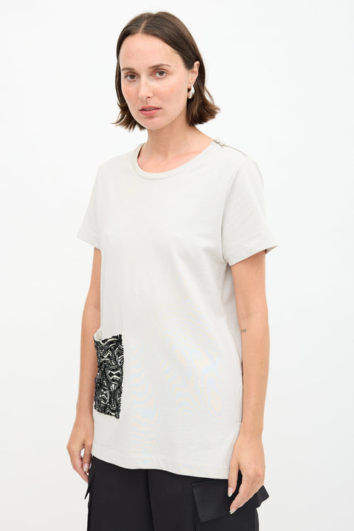 Dries Van Noten Embellished Pocket Top