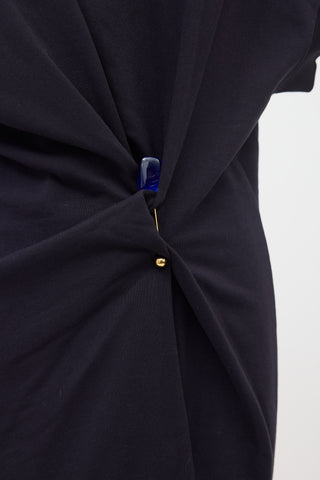 Dries Van Noten Halka Embellished Sweatshirt Dress