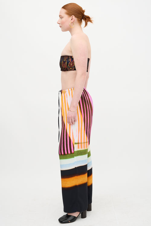 Dries Van Noten Multicolour Corset Top