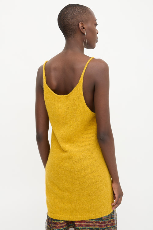 Dries Van Noten Wool Knit Tank Top