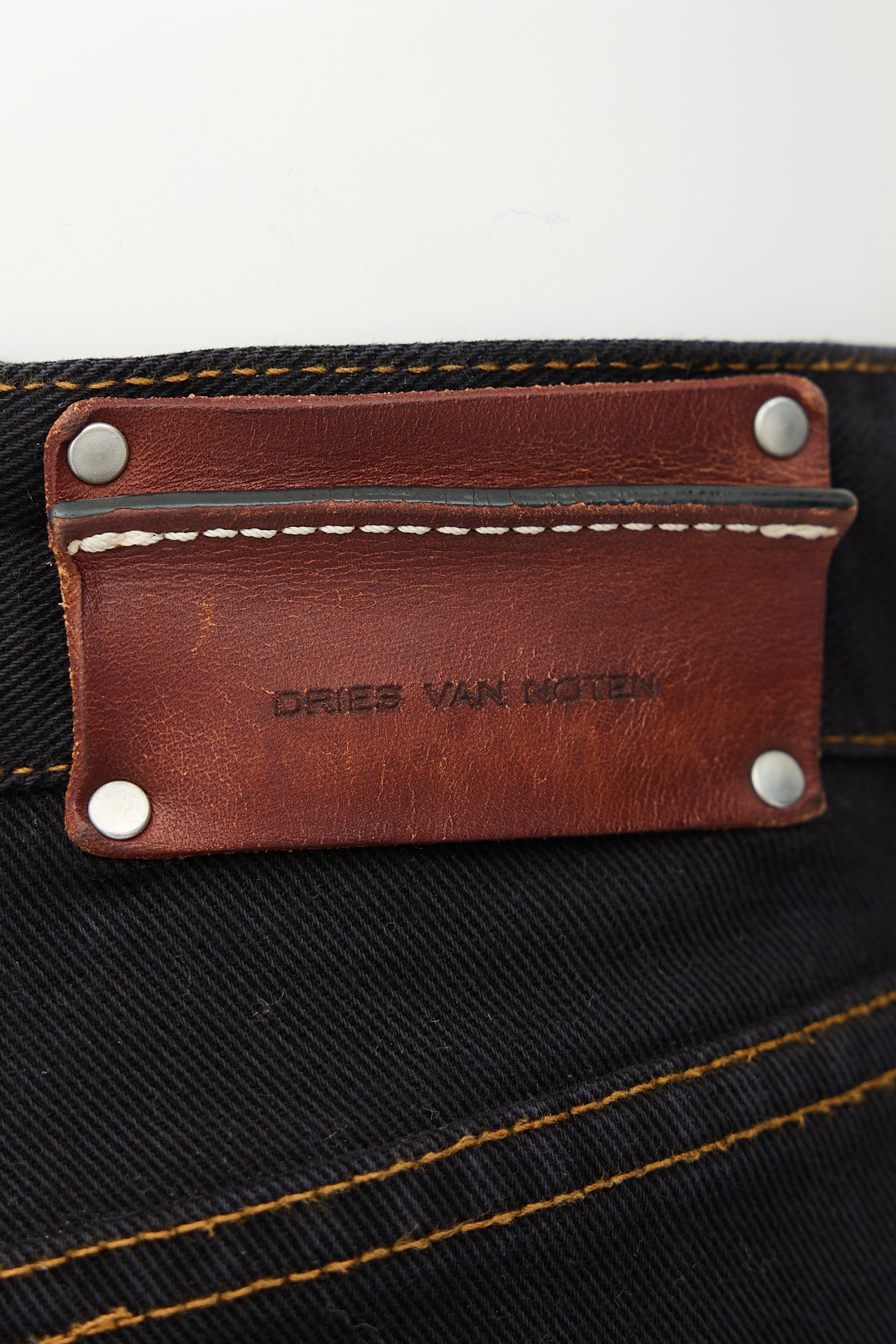 Dries Van Noten Straight Leg Jeans