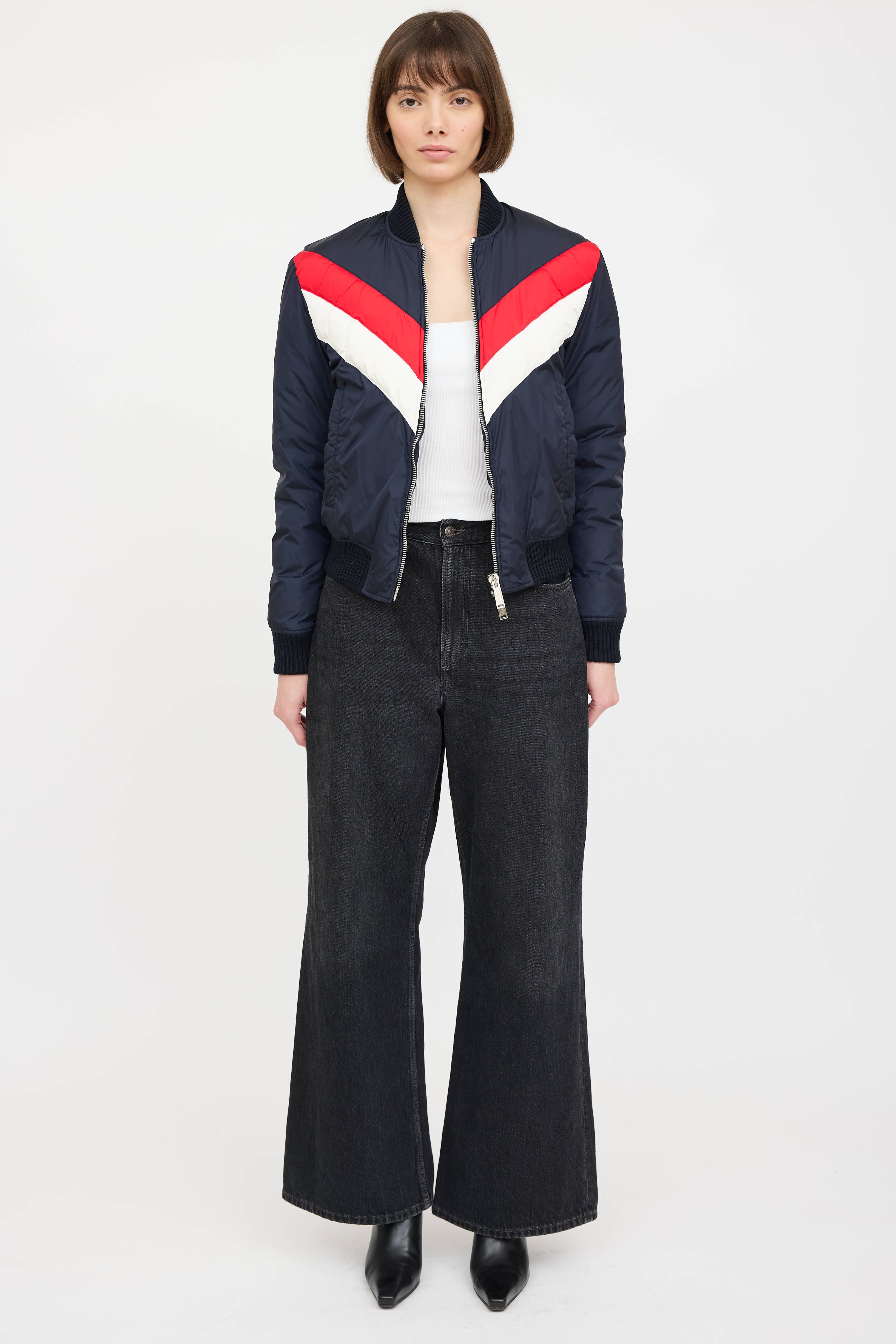 DSquared3 Quilted Down Bomber Jacket