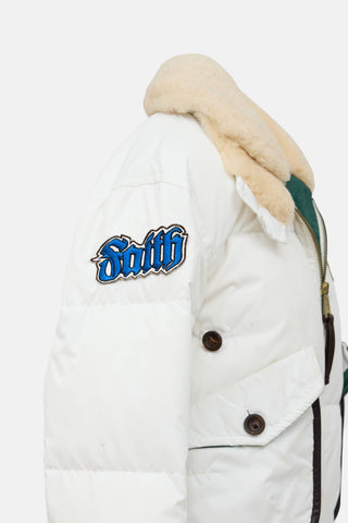 DSquared2 Motherfluff Quilted Down Jacket