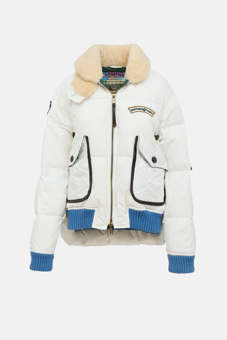 DSquared2 Motherfluff Quilted Down Jacket